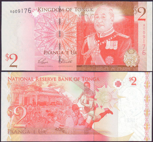 2008 Tonga 2 Pa'anga (Unc) L000341